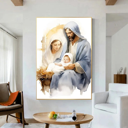 The First Christmas Canvas