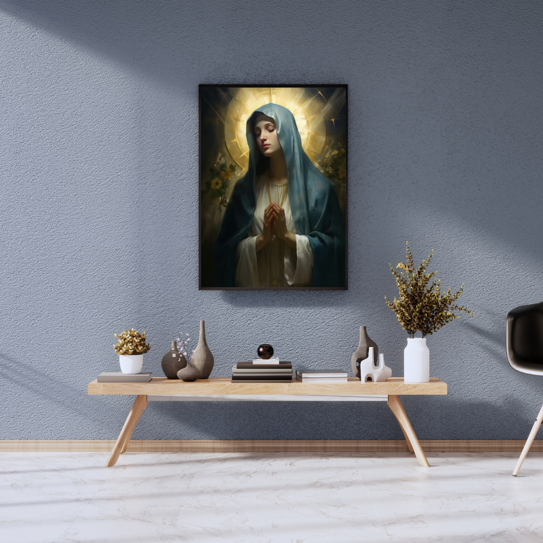 Our Lady of Prayer Canvas