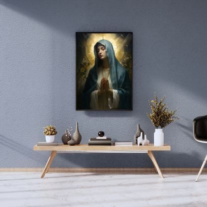 Our Lady of Prayer Canvas