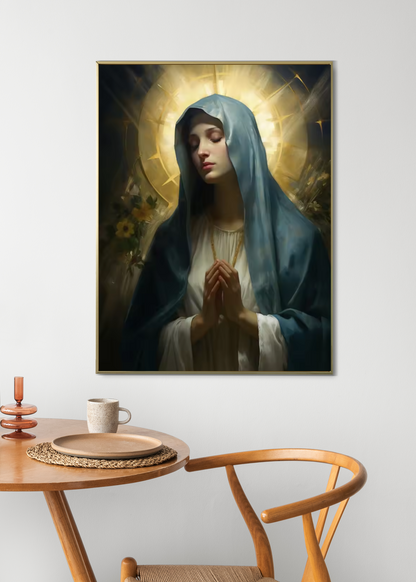 Our Lady of Prayer Canvas