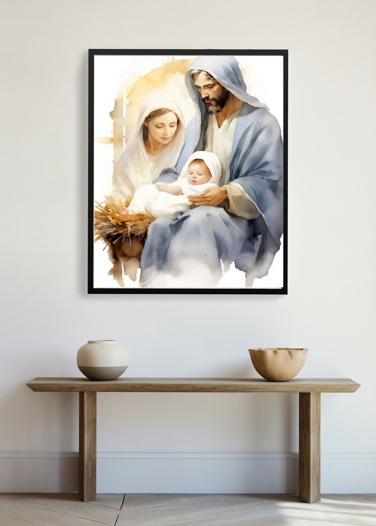 The First Christmas Canvas